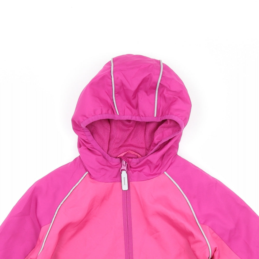 George Girls Pink   Rain Coat Coat Size 4-5 Years