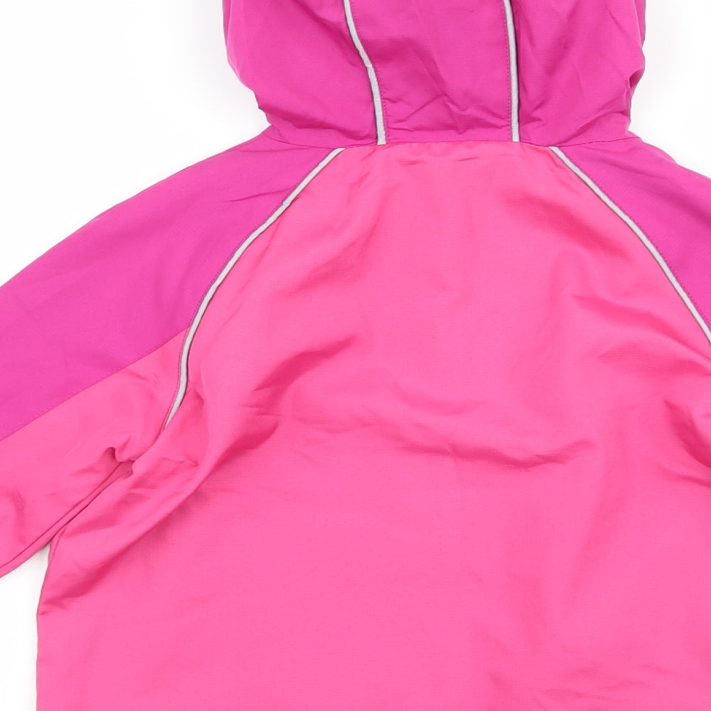 George Girls Pink   Rain Coat Coat Size 4-5 Years