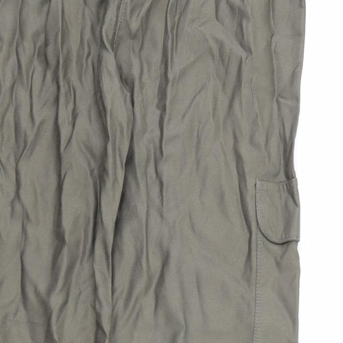 Nutmeg Girls Green   Cargo Trousers Size 13-14 Years