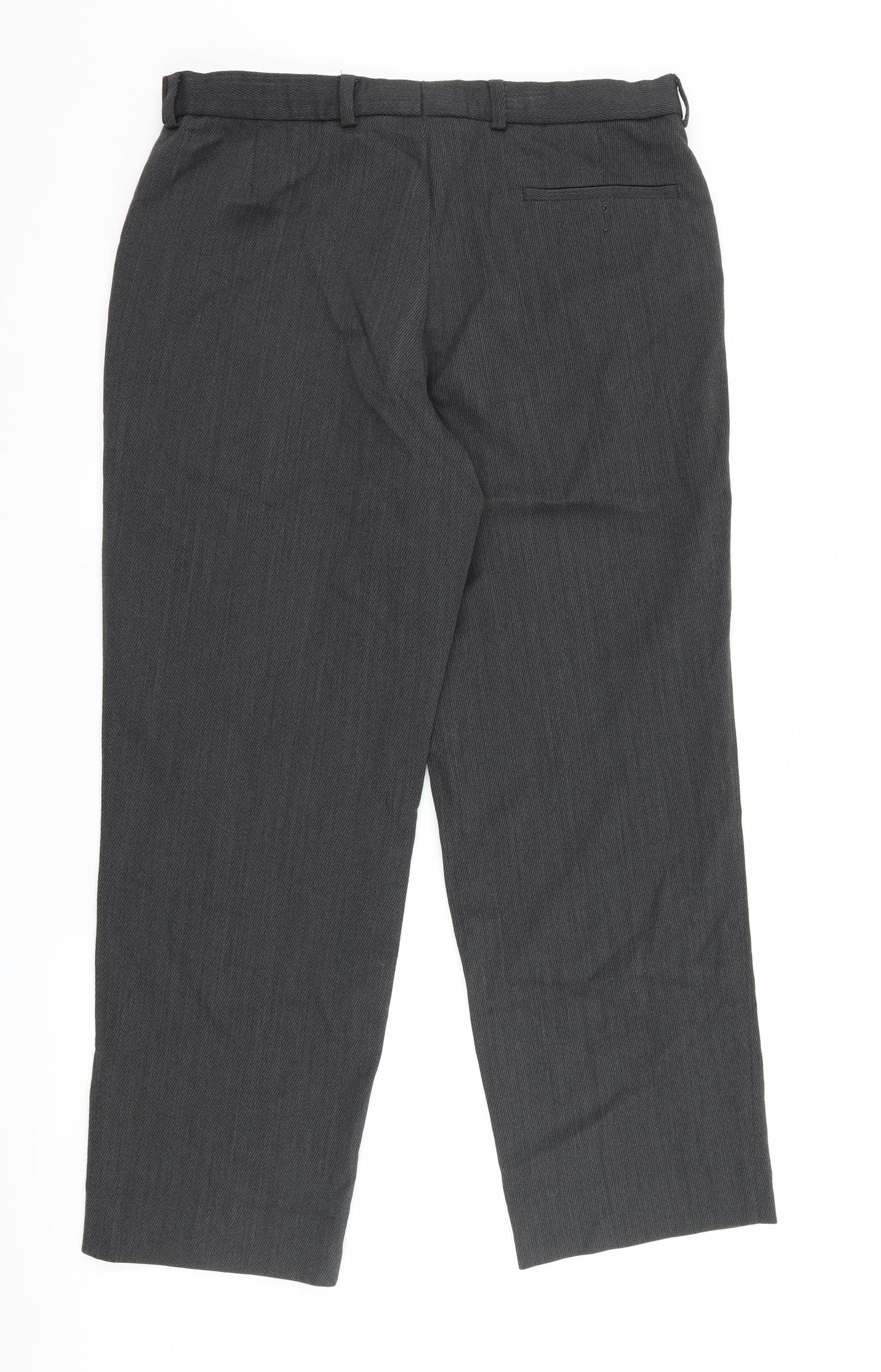 Marks and Spencer Mens Grey   Trousers  Size 34 in L29 in