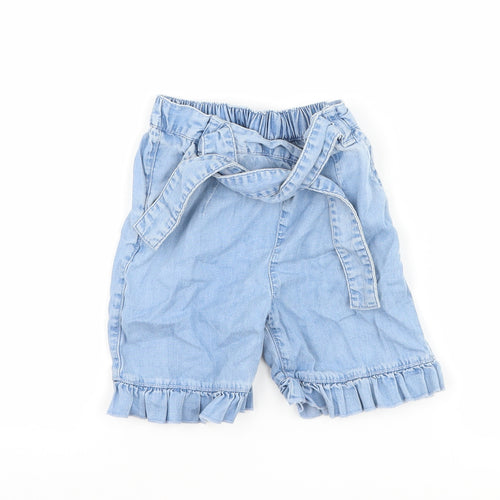 F&F Girls Blue   Capri Jeans Size 2-3 Years