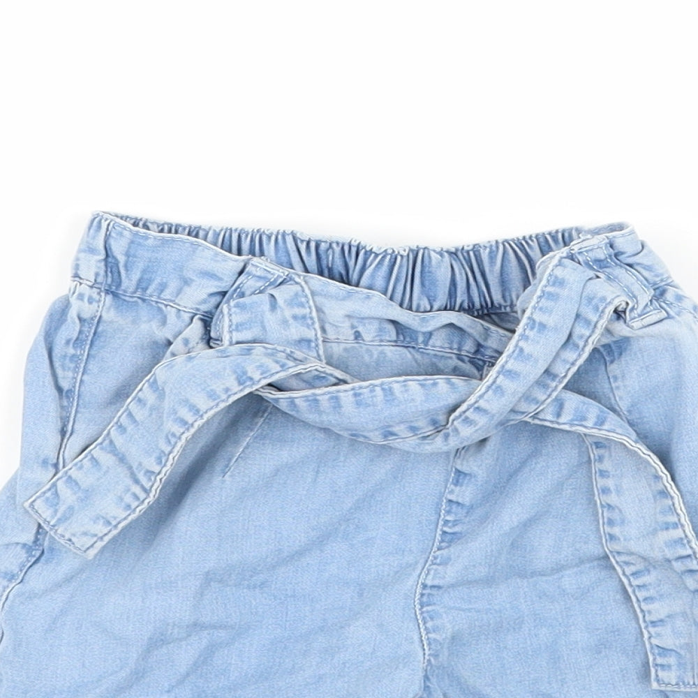 F&F Girls Blue   Capri Jeans Size 2-3 Years