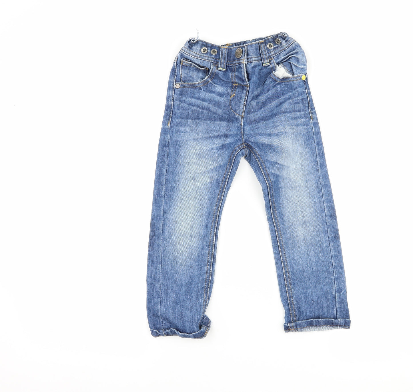 NEXT Boys Blue  Denim Straight Jeans Size 2-3 Years