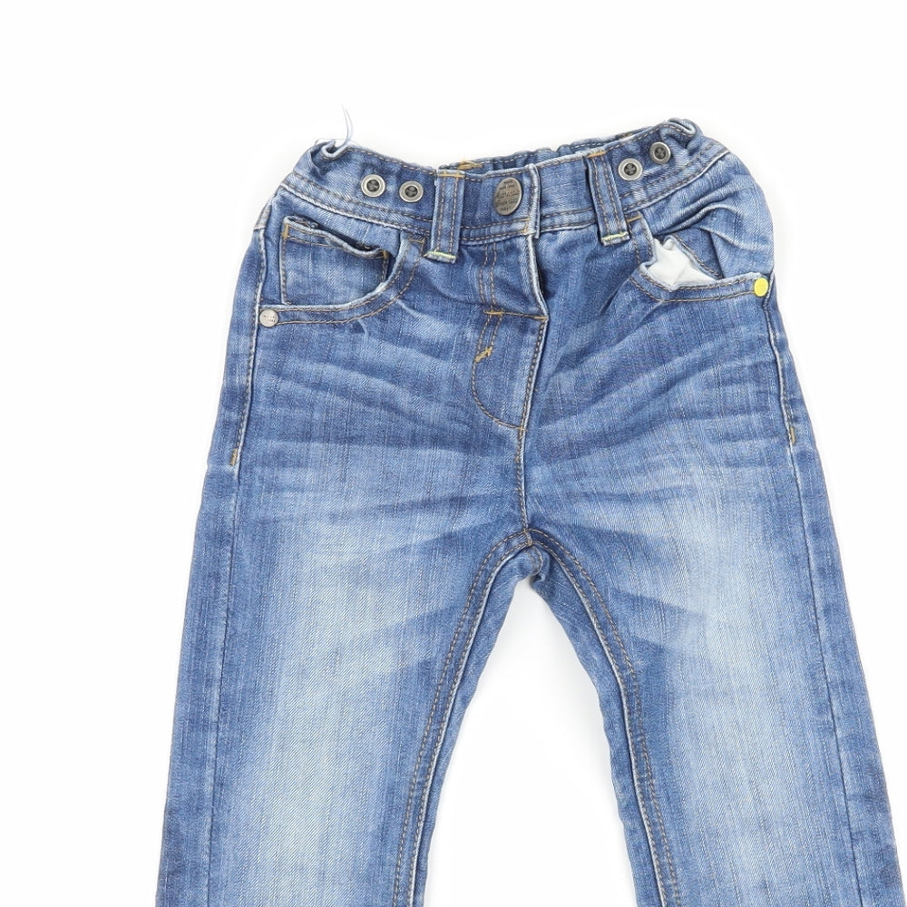 NEXT Boys Blue  Denim Straight Jeans Size 2-3 Years