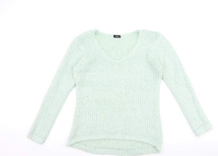 F&F Womens Green   Pullover Jumper Size 16
