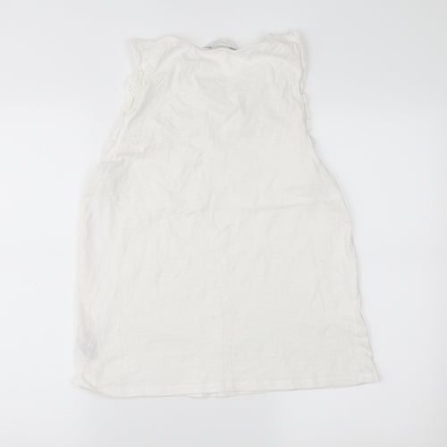 lounge wear  Womens White   Tunic Tank Size 12