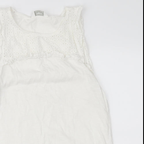 lounge wear  Womens White   Tunic Tank Size 12