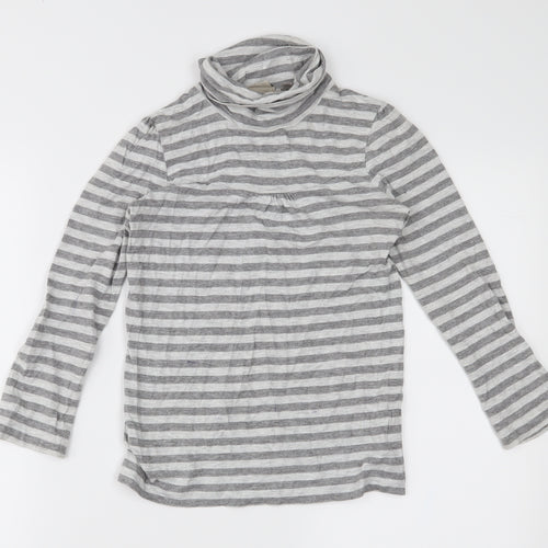 NEXT Boys Grey Striped  Basic Casual Size 7 Years