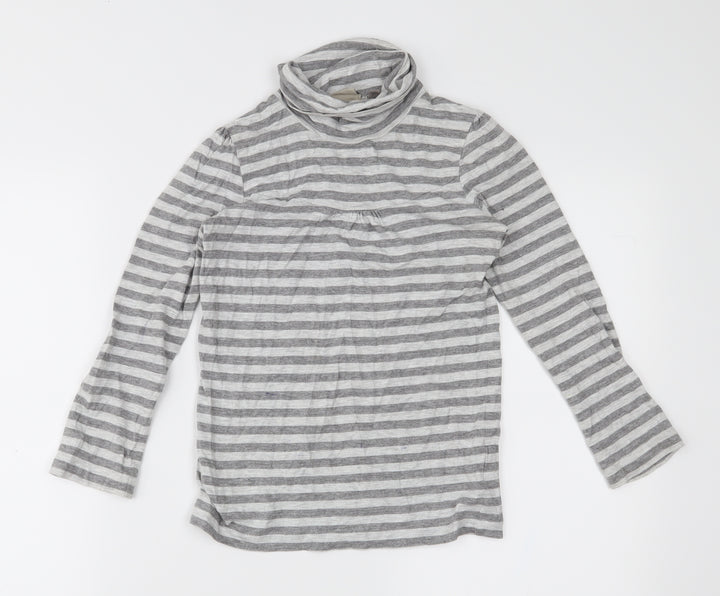 NEXT Boys Grey Striped  Basic Casual Size 7 Years