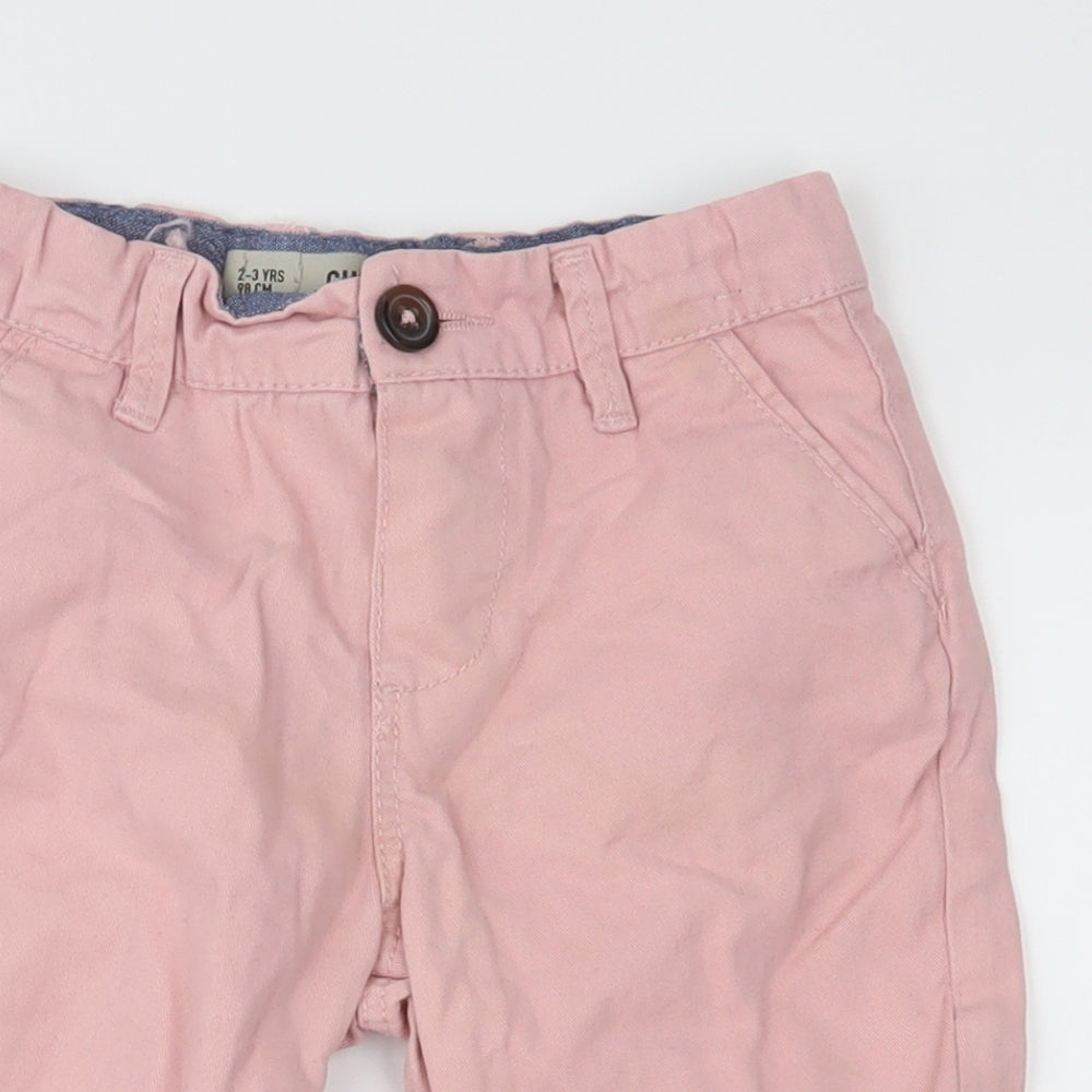 Denim CO Boys Pink   Bermuda Shorts Size 2-3 Years