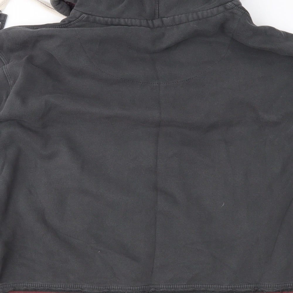 St Bernard Mens Grey   Full Zip Hoodie Size XL