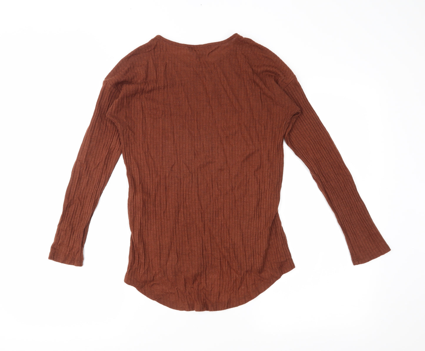 Atmosphere Womens Brown   Basic T-Shirt Size 6
