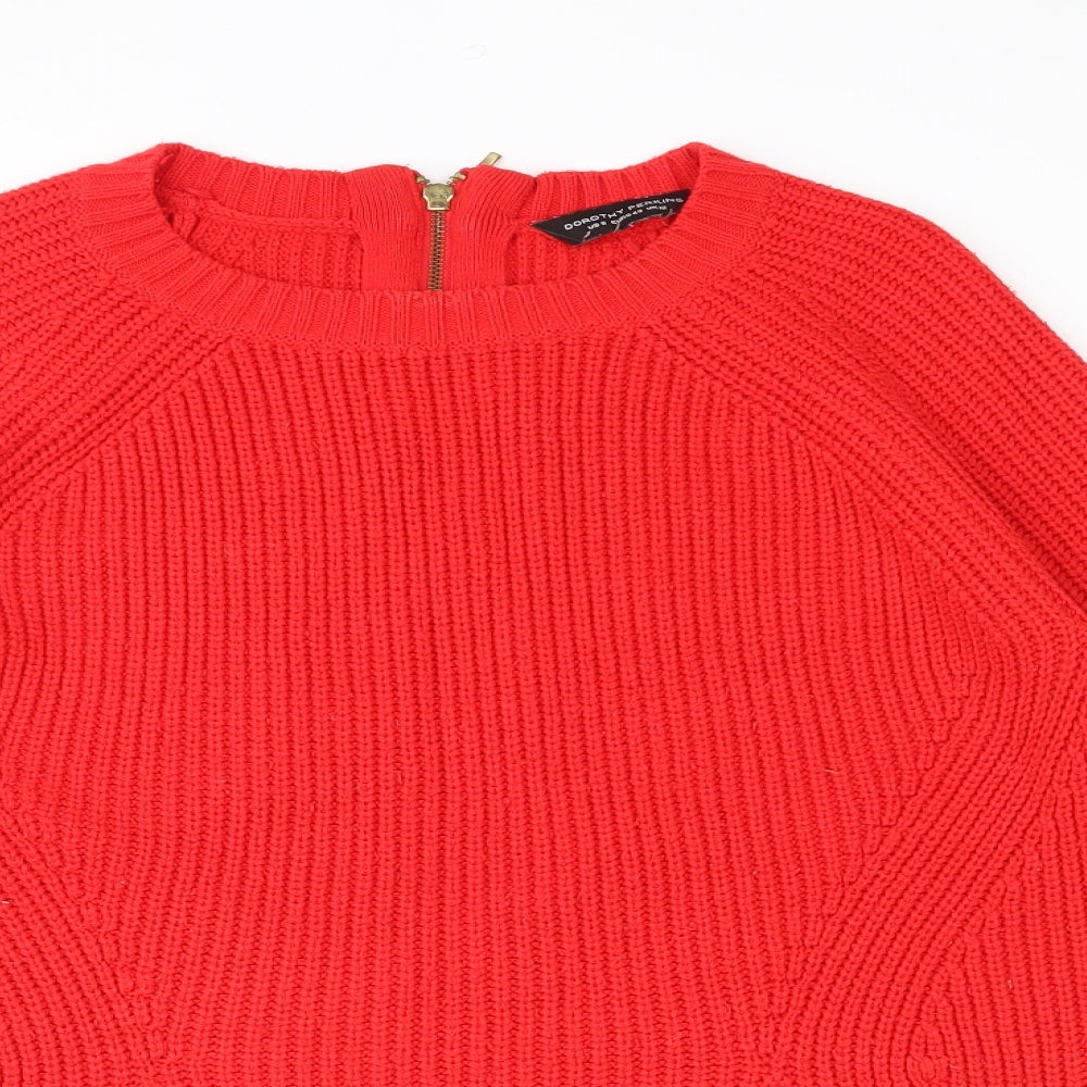 dorophy perkins Womens Red   Pullover Jumper Size 12