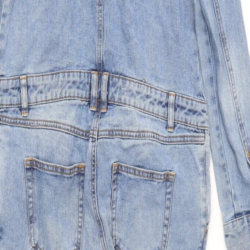 ASOS Womens Blue   Jumpsuit One-Piece Size 8 L26 in - Denim
