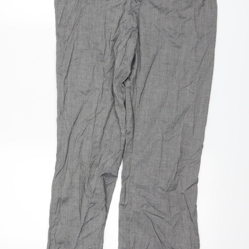 Redhering Womens Grey   Trousers  Size 10 L27 in
