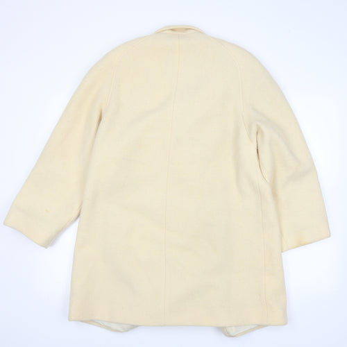 Eastex Womens White   Overcoat Coat Size 12