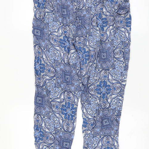Atmosphere Womens Blue   Trousers  Size 14 L22 in