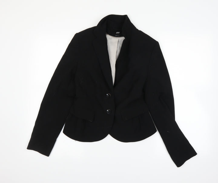 H&M Womens Black Jacket Size 8