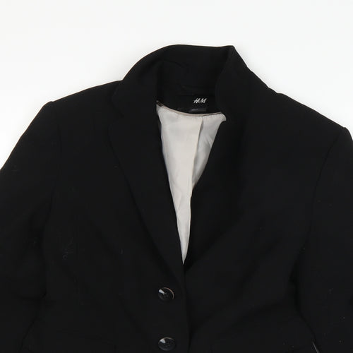 H&M Womens Black   Jacket  Size 8