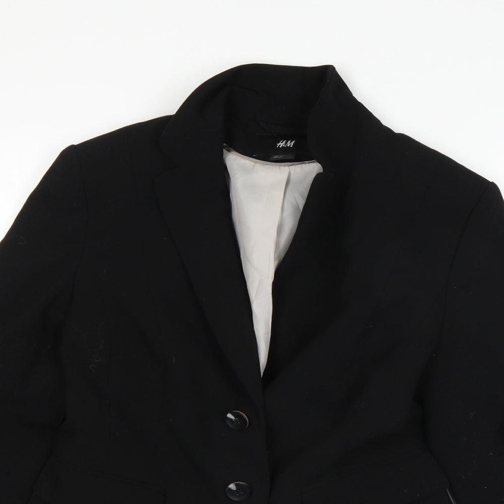 H&M Womens Black   Jacket  Size 8