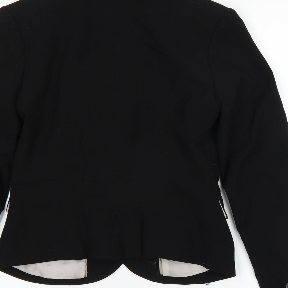 H&M Womens Black   Jacket  Size 8