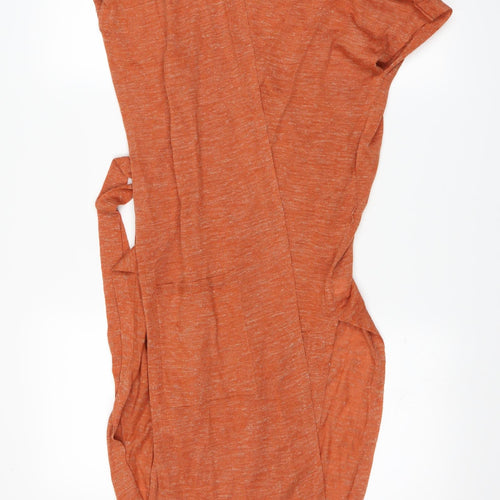 River Island Womens Orange   Cardigan Jumper Size 8