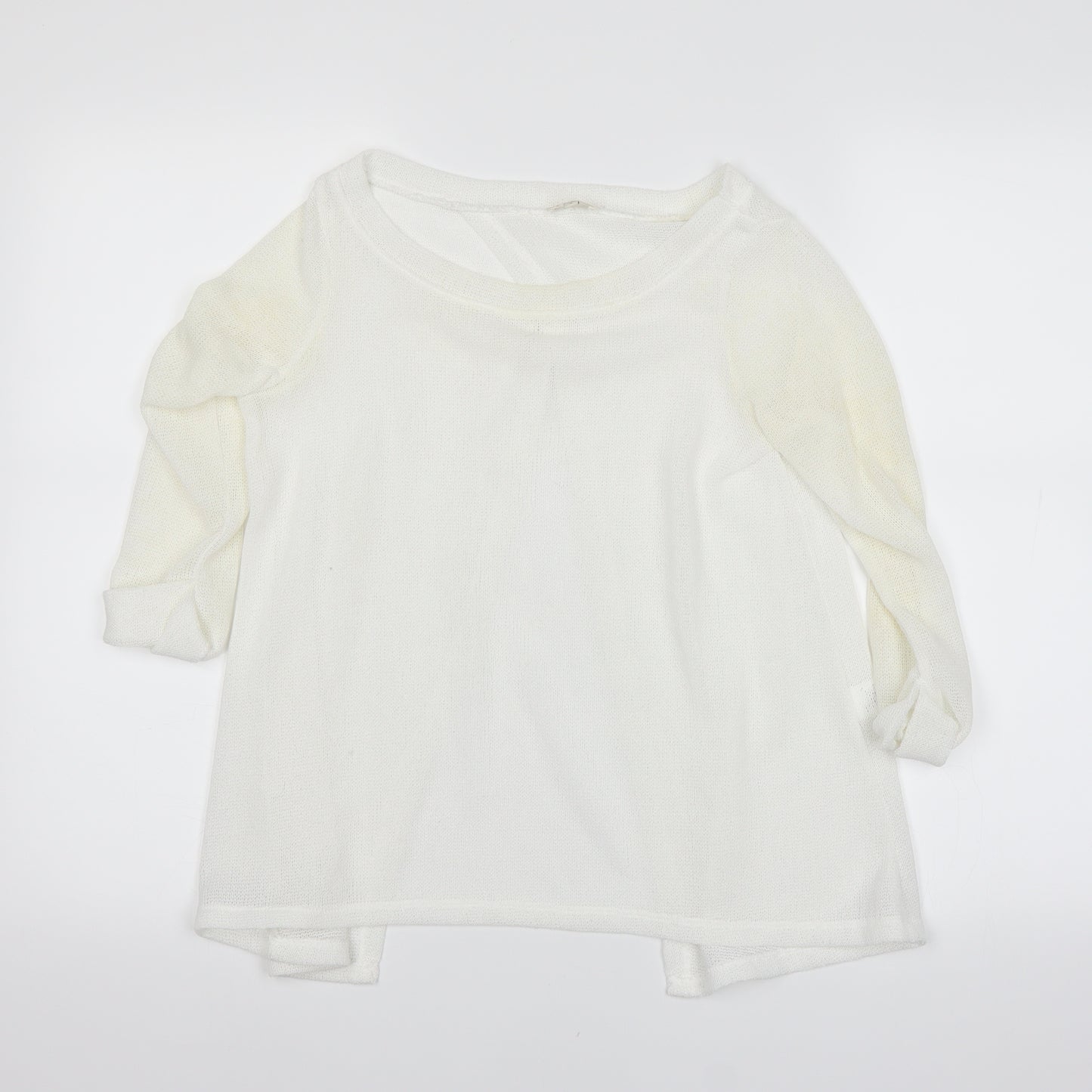 River Island Womens White   Basic T-Shirt Size 6