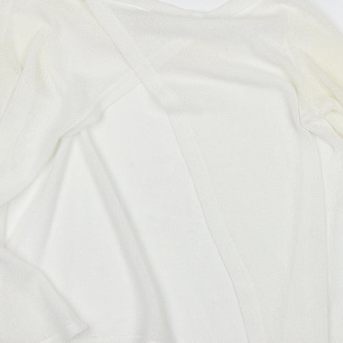 River Island Womens White   Basic T-Shirt Size 6