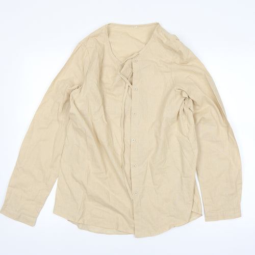 Preworn Womens White   Basic Button-Up Size M