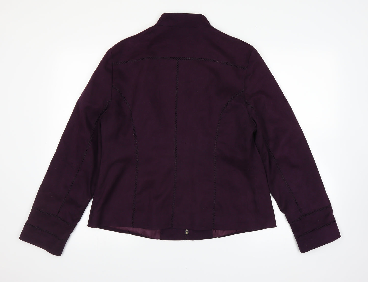 M&Co Womens Purple   Jacket  Size 16