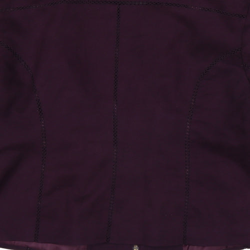 M&Co Womens Purple   Jacket  Size 16