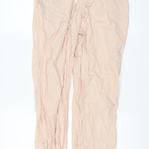 les girls Womens Pink   Trousers  Size L L27 in