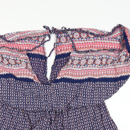 Papaya Womens Blue   A-Line  Size L