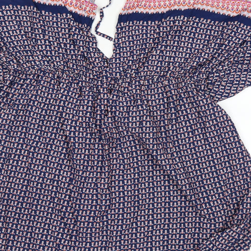 Papaya Womens Blue   A-Line  Size L