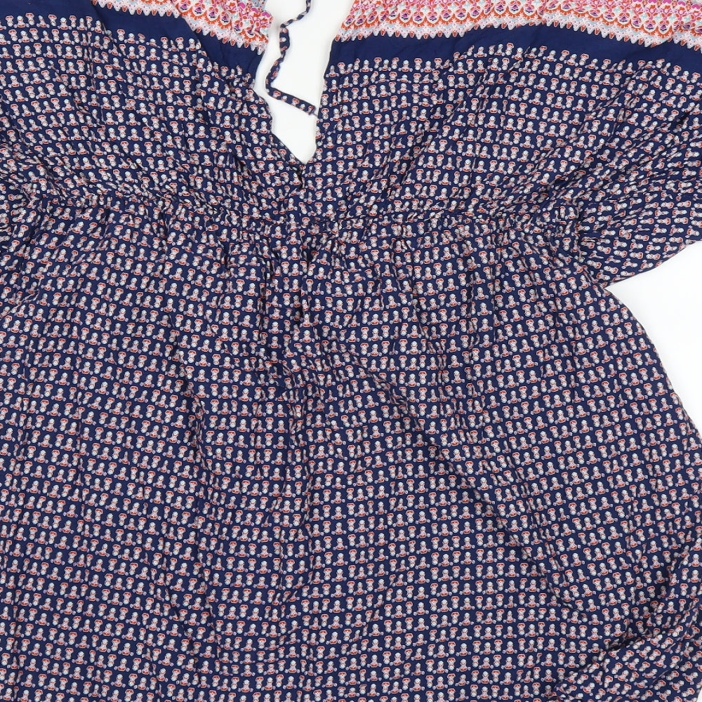Papaya Womens Blue   A-Line  Size L