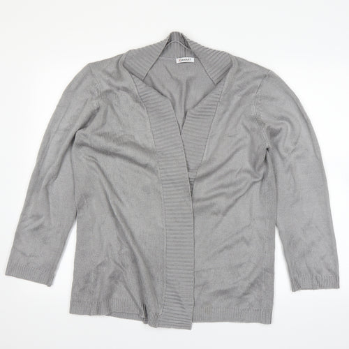 Damart Womens Grey   Cardigan Jumper Size 14
