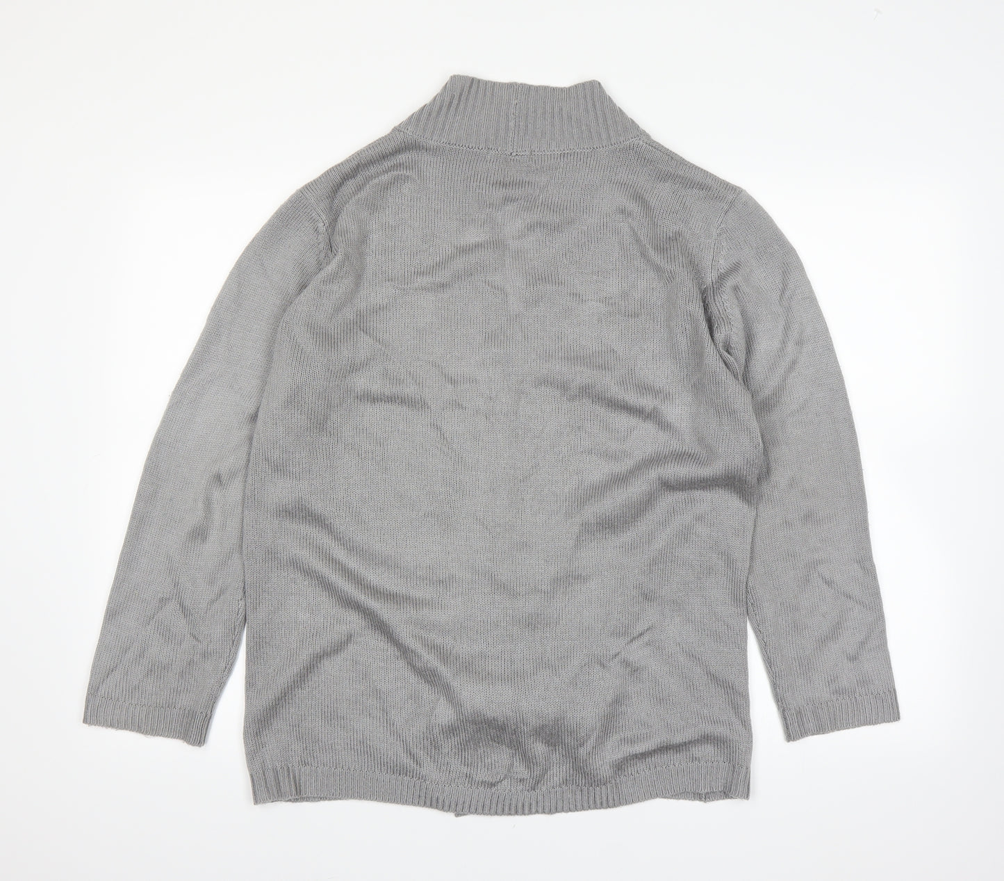 Damart Womens Grey   Cardigan Jumper Size 14