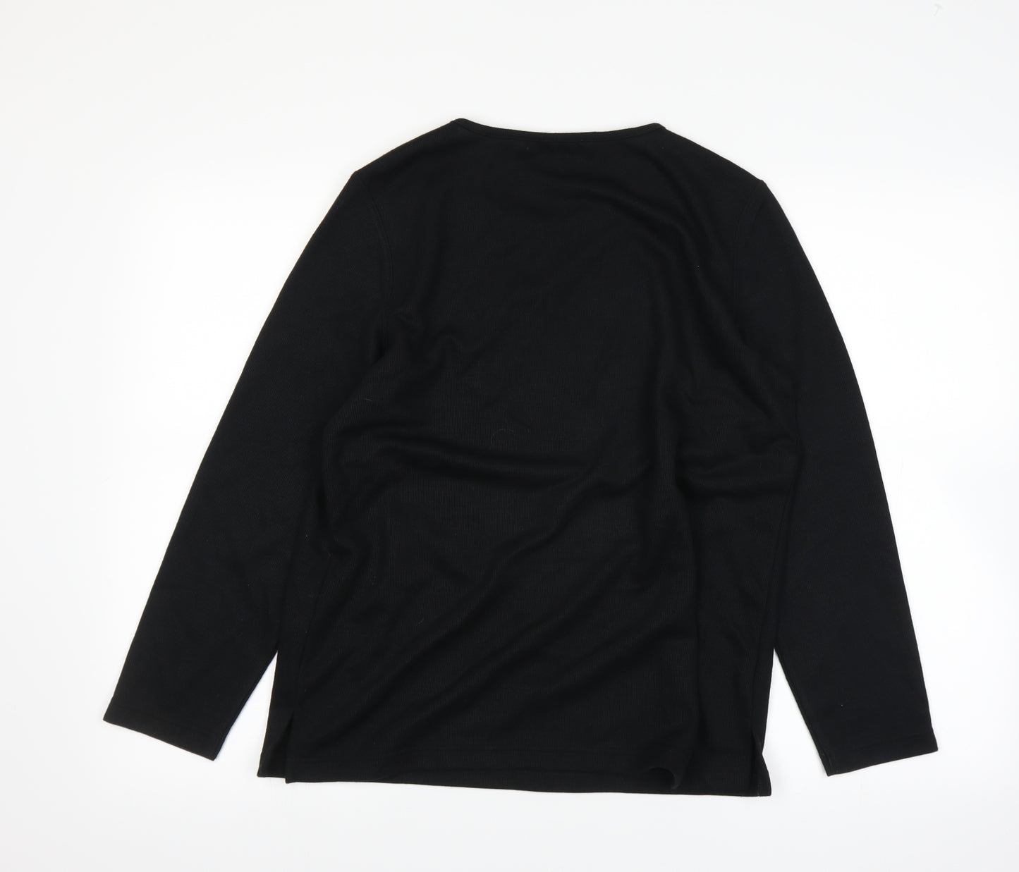 BM Womens Black   Pullover Jumper Size S