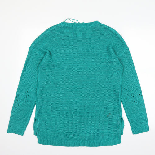 F&F Womens Green   Pullover Jumper Size 12