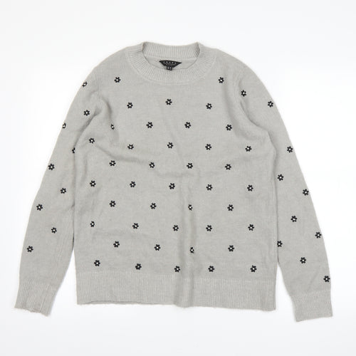amara Womens Grey   Pullover Jumper Size 12