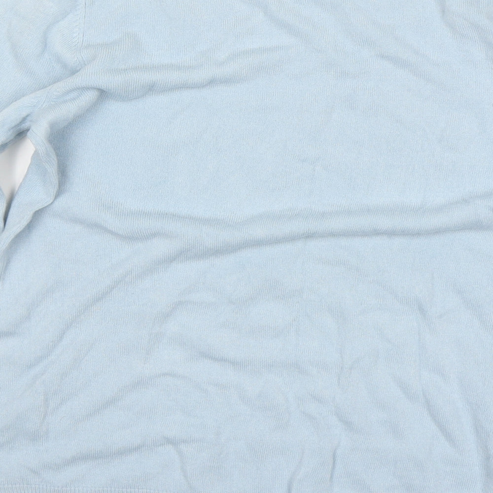 Preworn Mens Blue    T-Shirt Size L