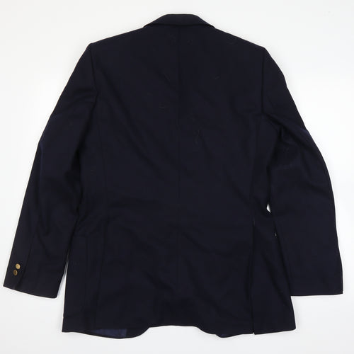 hepsworth Mens Blue   Jacket Suit Jacket Size 38