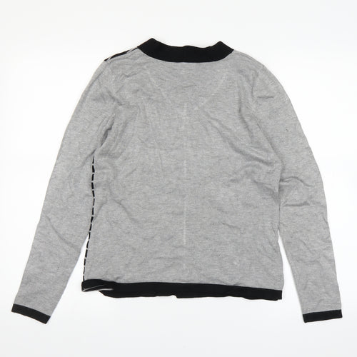 Anne Smith Womens Grey   Basic T-Shirt Size M