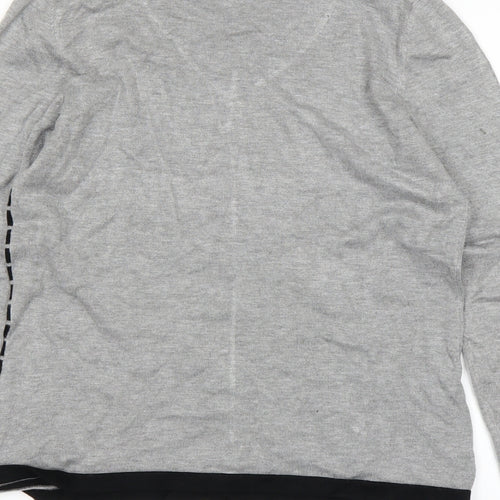 Anne Smith Womens Grey   Basic T-Shirt Size M