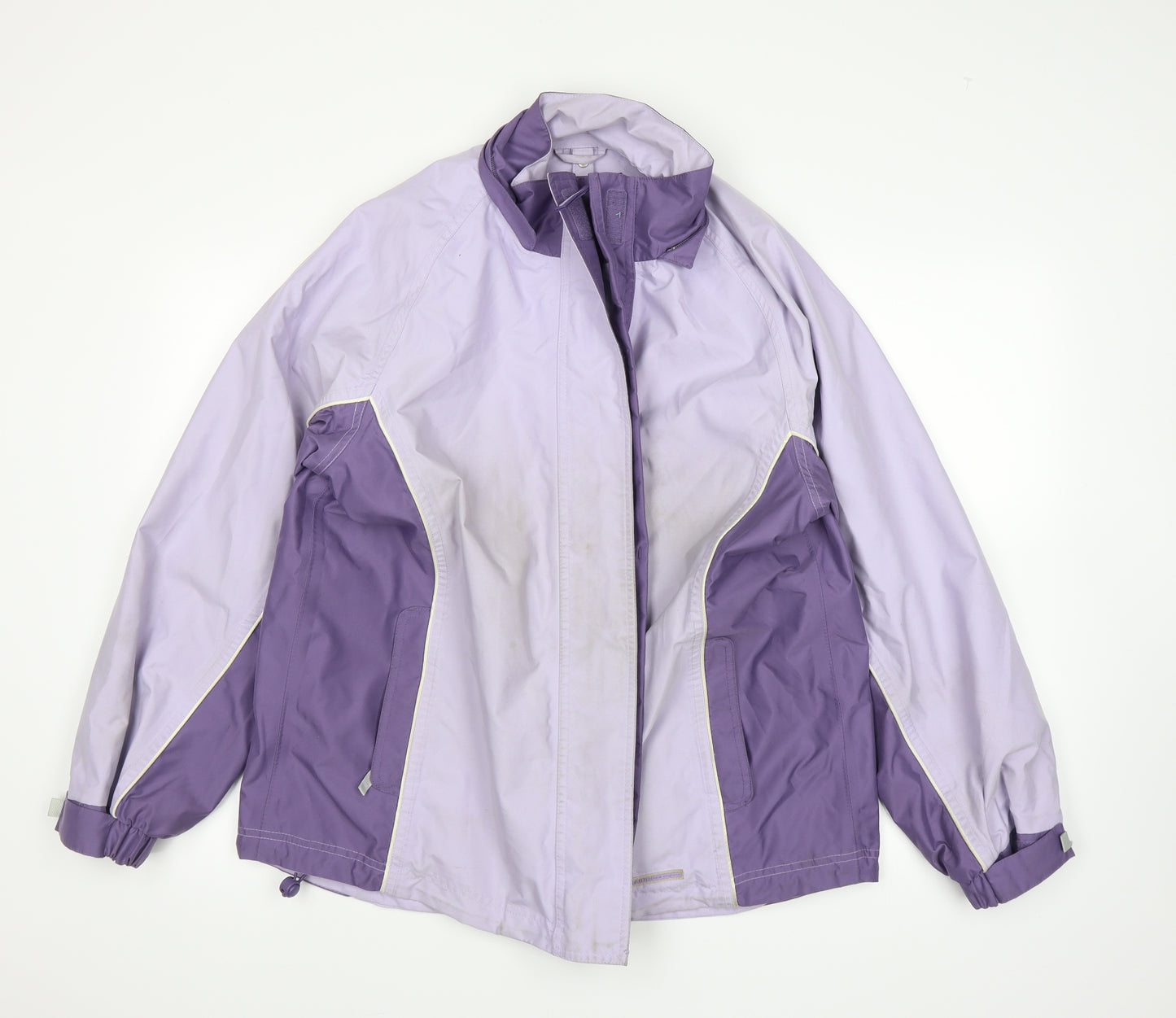 new maine Womens Purple   Rain Coat Coat Size 16