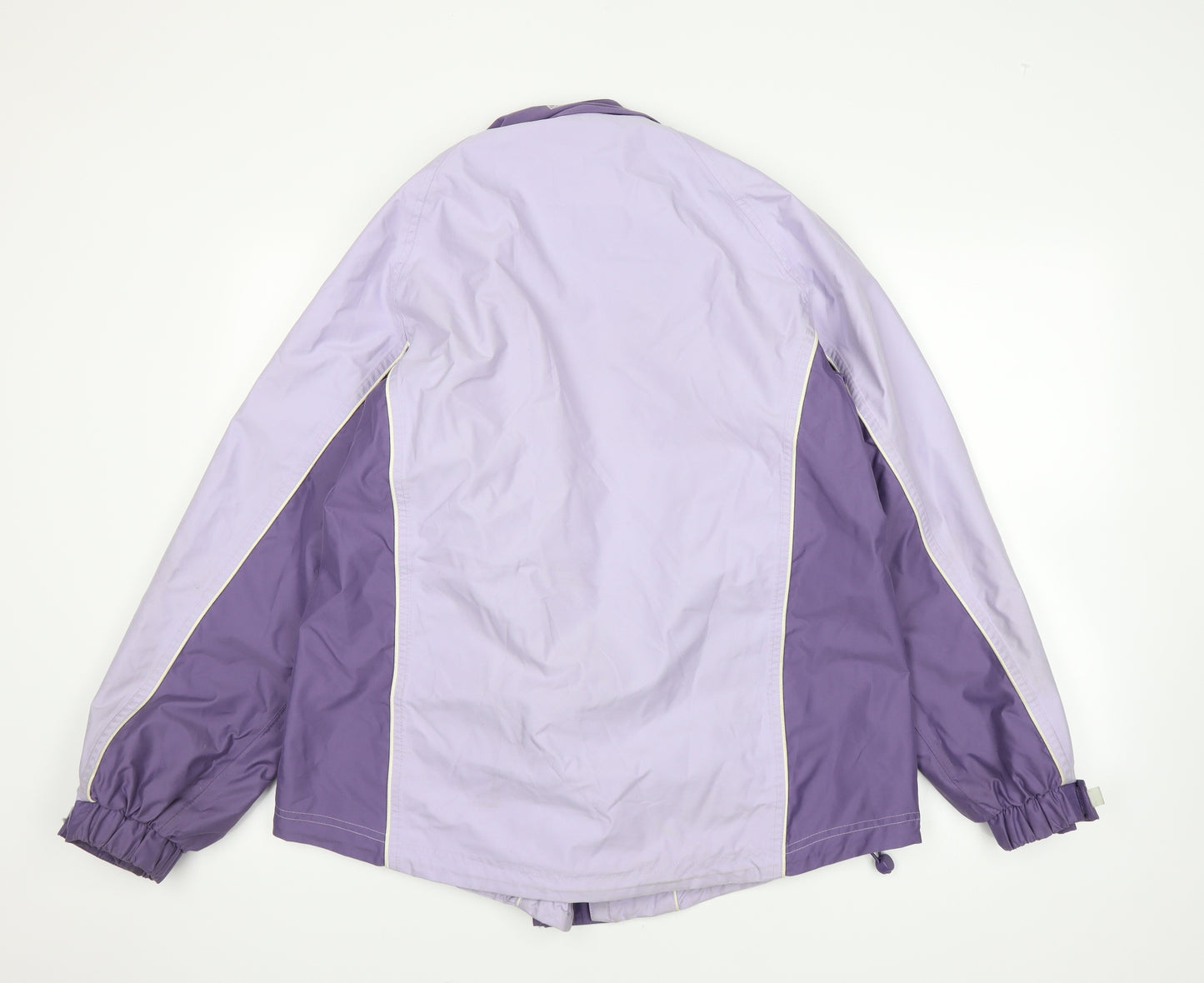 new maine Womens Purple   Rain Coat Coat Size 16