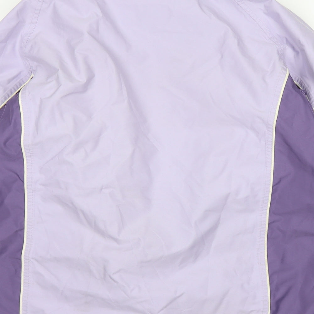 new maine Womens Purple   Rain Coat Coat Size 16