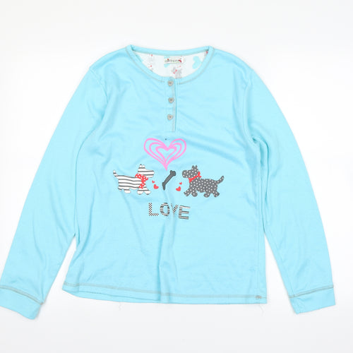 cortesoftia Womens Blue   Pullover Jumper Size M