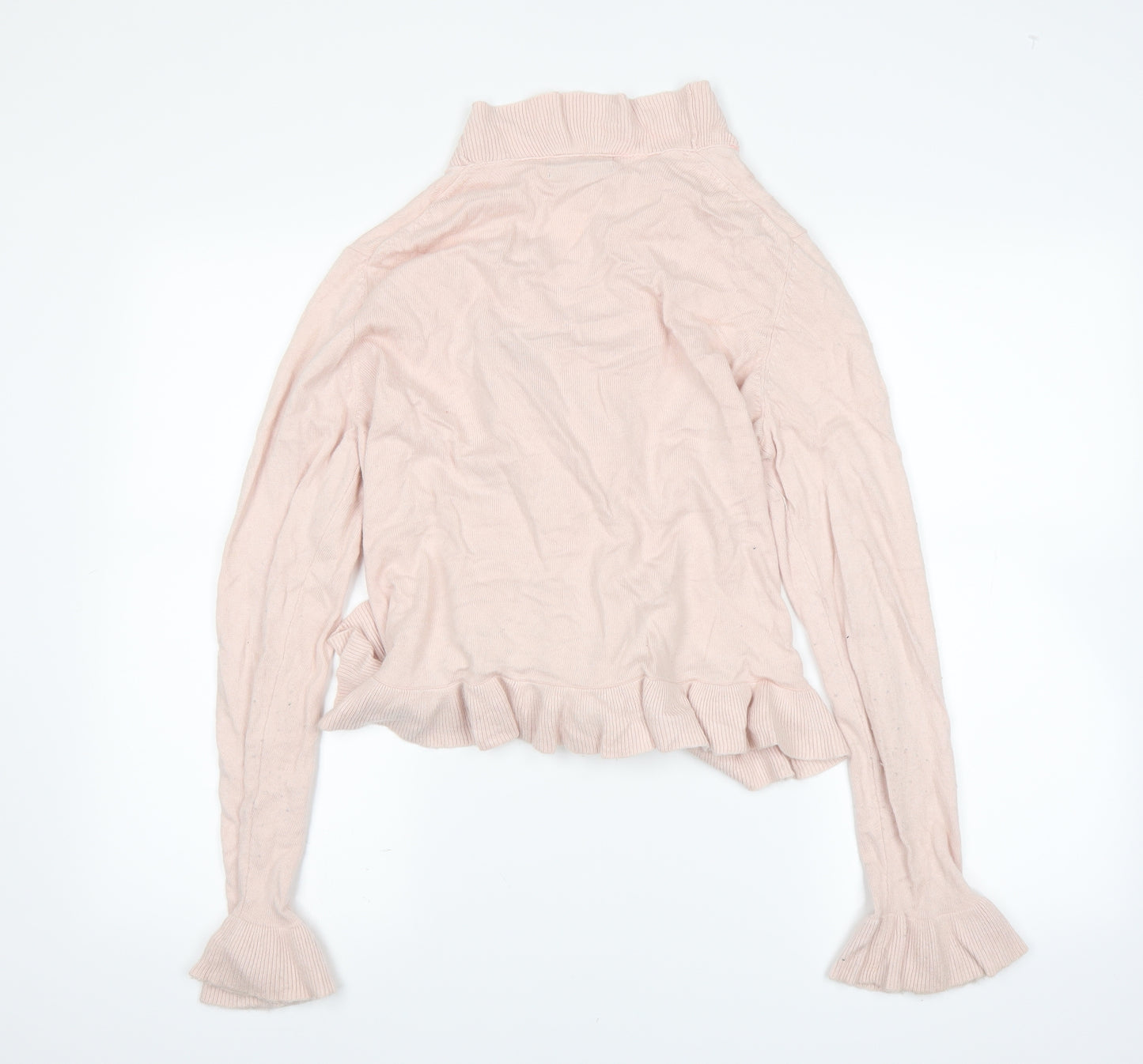 Marks and Spencer Womens Pink   Cardigan Jumper Size 18