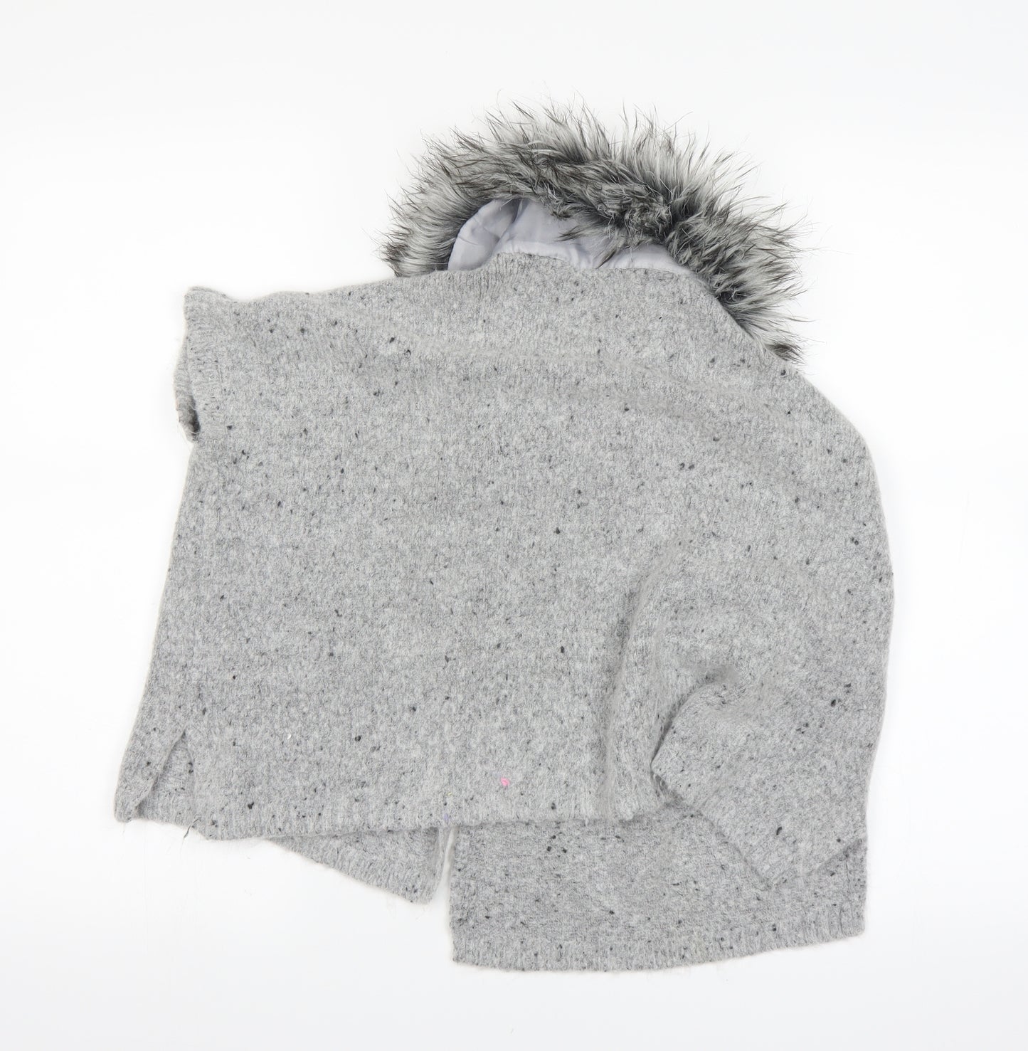 Primark Girls Grey   Jacket  Size 7-8 Years